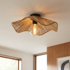 Lampada da soffitto marrone Japandi, Annelot