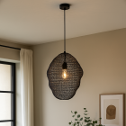 Lampada a sospensione nera design, Sep