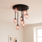 Lampada da soffitto rosa design, Stacy