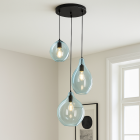 Lampada a sospensione blu design, Cees