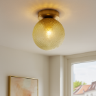 Lampada da soffitto verde retrò, Johnson