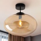 Lampada da soffitto ambrata design, Kimi