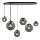 Lampada a sospensione grigia design, Dolf