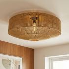 Lampada da soffitto marrone rustica, Pippa