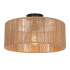 Lampada da soffitto marrone rustica, Selena