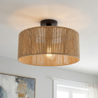 Lampada da soffitto marrone rustica, Selena