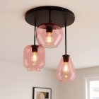 Lampada da soffitto rosa moderna, Caia