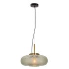 Lampada a sospensione verde retrò, Johnson