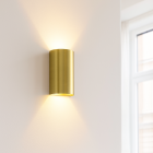 Applique da parete in ottone moderna, Perry