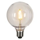 Lampada in plastica G95 E27 per esterno, 2200K, trasparente