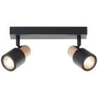 Faretto da soffitto nero moderno, Soscha