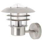 Lampada da esterno cromata metallo, Ajlina, IP44