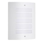 Lampada da esterno bianca metallo, Alea, IP44