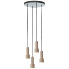 Lampada a sospensione marrone moderna, Ugur