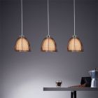 Lampada a sospensione di bronzo moderna, Amela