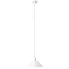 Lampada a sospensione bianca in plastica, Feline
