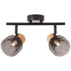 Faretto da soffitto in tappi di sughero nero, Kayo