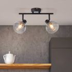 Faretto da soffitto nero design, Dimitry