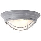 Lampada da soffitto grigia industriale, Aoife