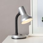 Lampada da scrivania grigia in plastica, Loet, con interruttore