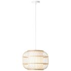 Lampada a sospensione legno rustica, Hans
