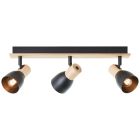 Faretto da soffitto nero rustico, Tyrone