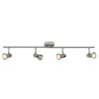 Faretto da soffitto cromato metallo, Roel, 7W, 3000K LED