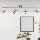 Faretto da soffitto cromato metallo, Levijn