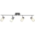 Faretto da soffitto cromato metallo, Blake, 28W, 2700K LED