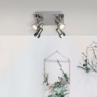 Faretto da soffitto cromato moderno, Haven