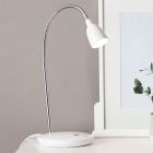 Lampada da scrivania bianca in plastica, Kit, 3W, 3000K LED, con interruttore