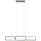 Lampada a sospensione argenta moderna, Sara, 30W, 3000K LED