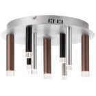 Lampada da soffitto argenta moderna, Olivia, 4W, 3000K LED