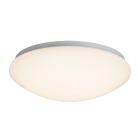Plafoniera bianca in plastica, Djalissa, 12W, 3000K LED
