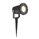 Faretto da giardino nero in alluminio, Shanna, IP44