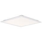Lampada da soffitto bianca design, Lisa, 24W, colore regolabile LED