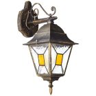 Lampada da esterno color ruggine classica, Levinus, IP44