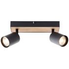 Faretto da soffitto nero moderno, Leendert