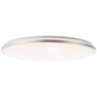 Plafoniera bianca moderna, Haron, 60W, colore regolabile LED, con telecomando