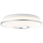 Plafoniera bianca moderna, Guled, 24W, colore regolabile LED, con telecomando