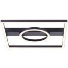 Plafoniera nera design, Konrad, 20W, 3000K LED