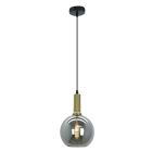 Lampada a sospensione grigia design, Giada