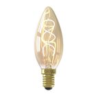 Calex lampadina a candela LED E14 regolabile ambra, 2,5W, 2100K