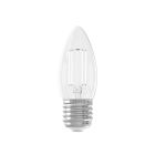 Calex lampadina a candela LED E27 regolabile 4,5W, 2700K
