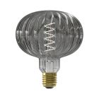 Calex lampadina a filamento LED E27 regolabile Metz, grigio, 4W, 2000K