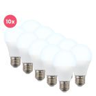 Confezione da 10 Lagiba lampadina LED E27 Bradley, A60, 7W, 6500K