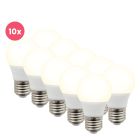 Confezione da 10 Lagiba lampadina LED E27 Bradley, P45, 3W, 4000K