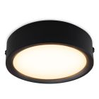 Lampada da soffitto nera in alluminio, Aletta, 5W, 3000K LED