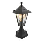 Lampada da esterno nera in alluminio, Alieke, IP44