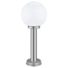 Lampada da esterno argenta in acciaio inossidabile, Baukje, IP44